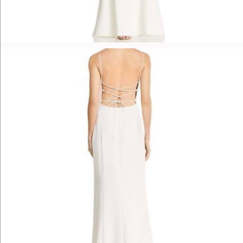 Laundry by Shelli Segal White Maxi Dress - Picture 3 of 5